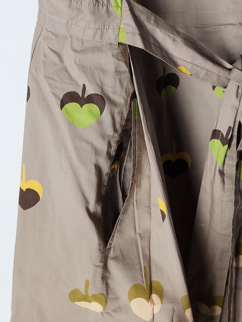 Marc Jacobs Heart Leaf Pinafore Retro Dress with pockets Y2K - Picture 11 of 11